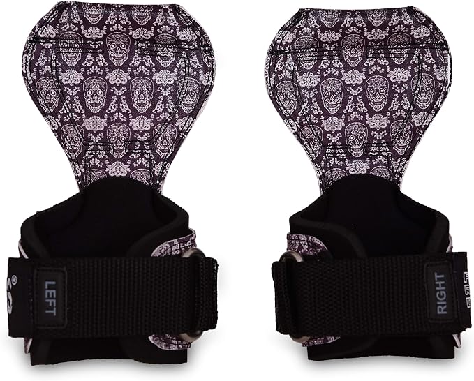 Cobra Grips Weight Lifting Gloves with Adjustable Neoprene Padded Wrist Wraps - Heavy Duty Alternative to Power Lifting Hooks for Deadlifts