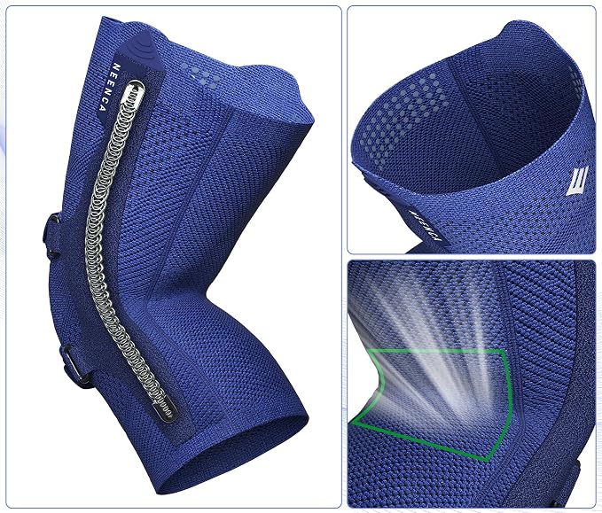 NEENCA Professional Knee Brace, Medical Knee Support for Women & Men Relief | Patented Patella Tendon Strap & Gel Pads & Metal Stabilizers, for Knee Pain, Meniscus Tear, ACL, Joint Pain, Sports, Workout