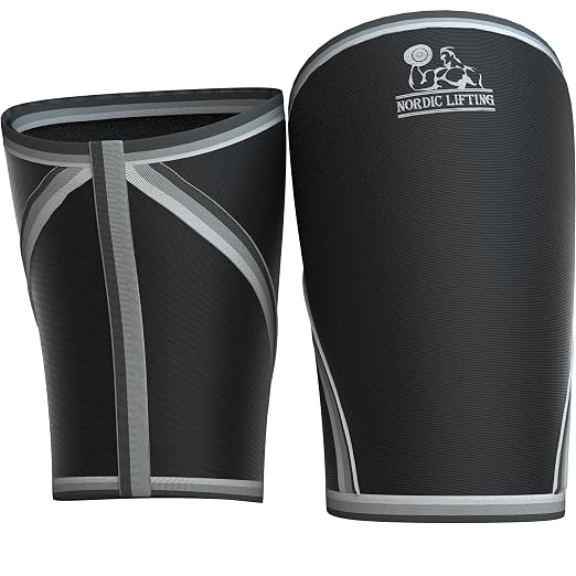 Nordic Lifting Neoprene Knee Sleeves for Weightlifting, Men, & Women, XXL | Built for weightlifting & powerlifting – 7mm neoprene compression that supports you through squats and strength training