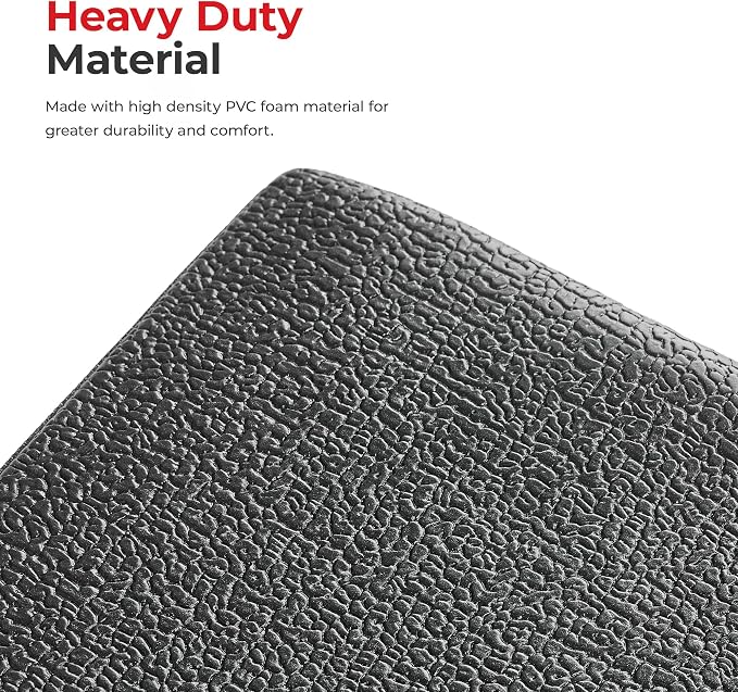 Sunny Health & Fitness Equipment Mats, Home Gym Floor Protection, 4 Sizes