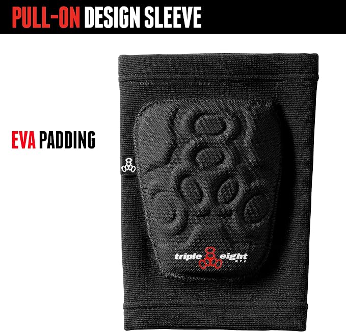Triple Eight Covert Elbow Pads – Ideal for Roller Skating, Biking, BMX, and Skateboarding