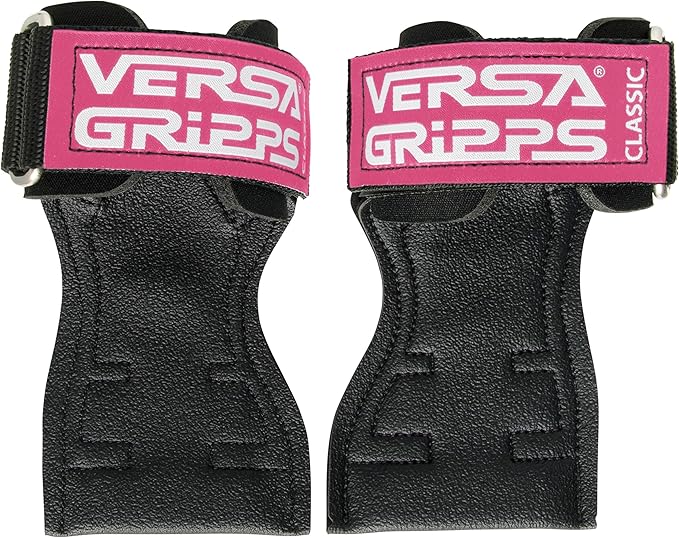 Versa Gripps® Classic Wrist Straps, Train Better, Choose Size and Color | Replaces Straps, Gloves & Hooks, Shorter Palm Piece, Quick Transitions, Handcrafted in the USA