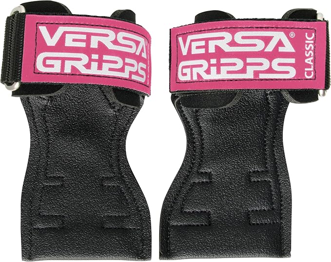 Versa Gripps® Classic Wrist Straps, Train Better, Choose Size and Color | Replaces Straps, Gloves & Hooks, Shorter Palm Piece, Quick Transitions, Handcrafted in the USA