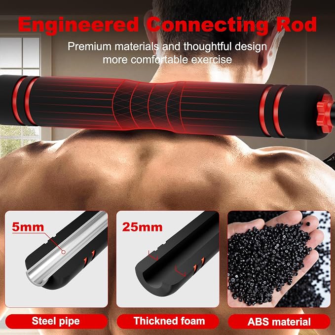 Adjustable Dumbbell Set, 20/30/45/70/90lbs, 5 in 1 Multi-Function Dumbbells | Converts to Barbell Kettlebell&Push up Stand, Free Weight Set for Home Gym Workout, Suitable for Men/Women Strength Training