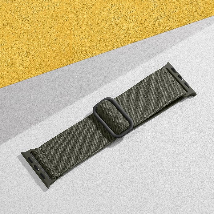 Adorve Stretchy Band Compatible with Apple Watch Bands Ultra 3/2/1 49mm 46mm 45mm 44mm 42mm 41mm 40mm 38mm Men Women, Soft Nylon Elastic Braided Strap Fits for iWatch Series 11/10/9/8/7/6/5/4/3/SE3-1