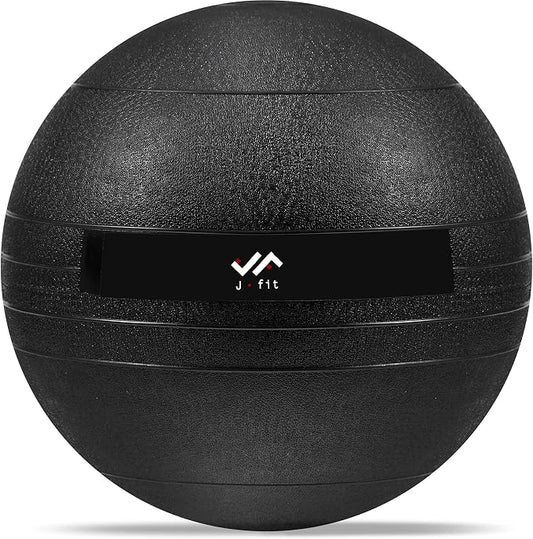 JFIT Slam Ball – Build Strength - Endurance & Power | Superior Grip | Sand-Filled Core | Indoor & Outdoor Use