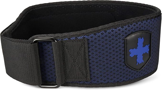 Harbinger Weightlifting Belt - Red, 4.5 Inch, Small