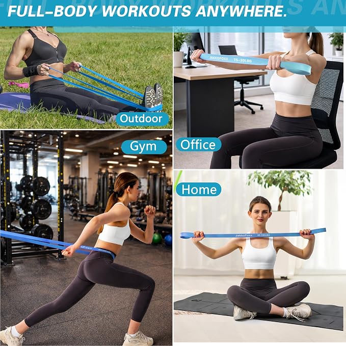 Resistance Bands,Pull Up Bands,Stretching Assist Bands Set for Men & WomenPortable Exercise, Muscle Training,Physical Therapy,Exercise Workout Bands for Working Out