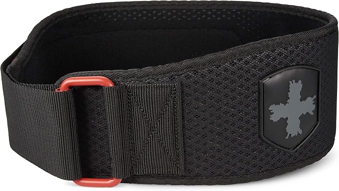 Harbinger Weightlifting Belt - Red, 4.5 Inch, Small
