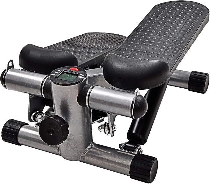 Fitvids Pre-Assembled Adjustable Mini Stepper Stair Stepper Stepping Machine with Resistance Bands