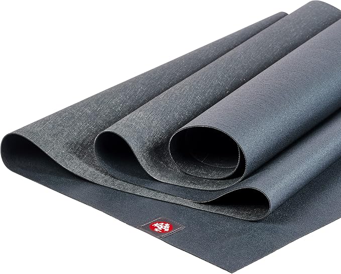 Manduka eKO SuperLite Yoga Mat 71" - 1.5mm | Natural Rubber | Foldable & Travel Friendly | Soft Textured Surface | Eco-friendly | 71 x 24 inches