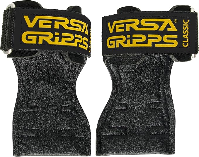 Versa Gripps® Classic Wrist Straps, Train Better, Choose Size and Color | Replaces Straps, Gloves & Hooks, Shorter Palm Piece, Quick Transitions, Handcrafted in the USA