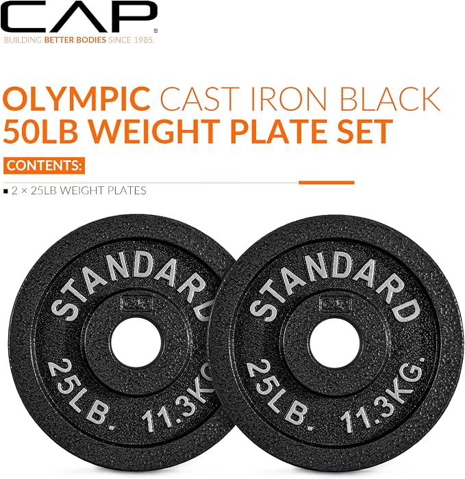 CAP Barbell 2-Inch Olympic Weight Plate | Multiple Options