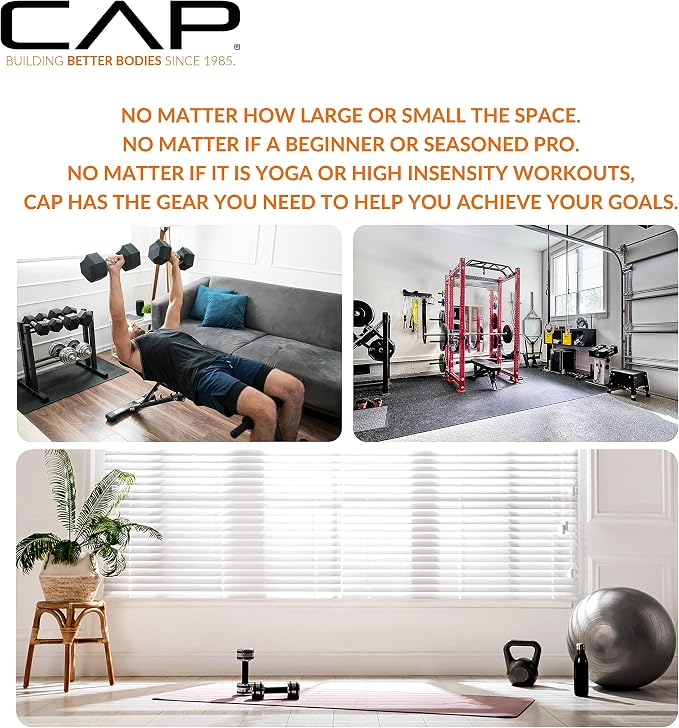 CAP Barbell Cast Iron Kettlebell - Singles and Sets, Multiple Weight Choices