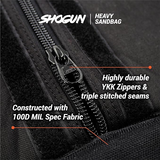 Shogun Sandbags for Working Out – Heavy Duty Workout Sandbag for Weight Training, Cross Training, Strongman, Fitness & Military Use – Adjustable Exercise Sand Bags for Full Body Training