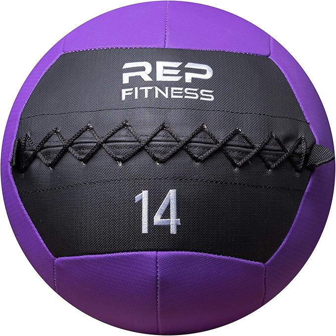 REP Weighted Slam Balls for Home Gym Fitness | 5-30 lb Soft Textured Medicine Ball Sizes | Heavy Sand-Filled Workout Weights for Strength, Core Training, Crossfit, Conditioning & Slam Ball Exercises