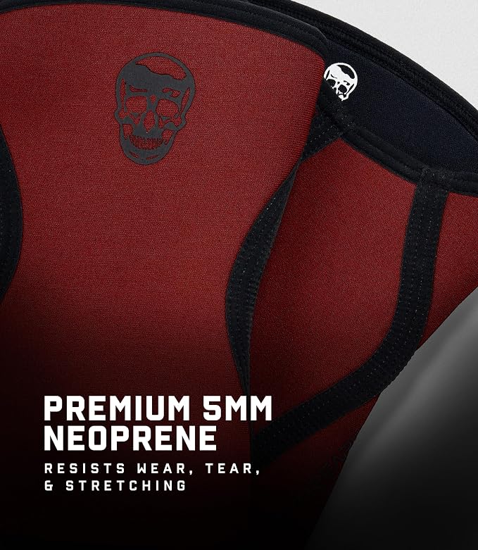 Gymreapers 5MM Knee Sleeves for Weightlifting, Squats, Powerlifting, and Functional Training – Compression Knee Support for Men & Women – Joint Protection & Recovery – Pair