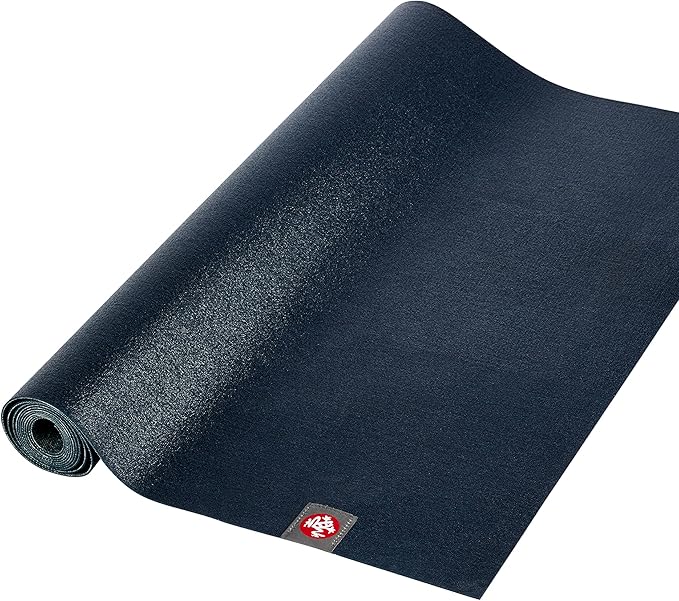Manduka eKO SuperLite Yoga Mat 71" - 1.5mm | Natural Rubber | Foldable & Travel Friendly | Soft Textured Surface | Eco-friendly | 71 x 24 inches