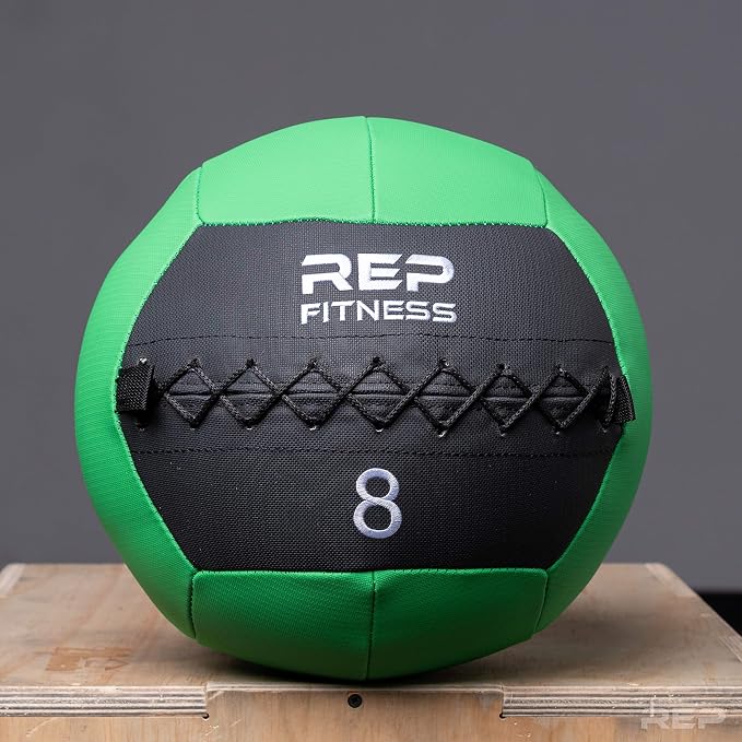 REP Weighted Slam Balls for Home Gym Fitness | 5-30 lb Soft Textured Medicine Ball Sizes | Heavy Sand-Filled Workout Weights for Strength, Core Training, Crossfit, Conditioning & Slam Ball Exercises