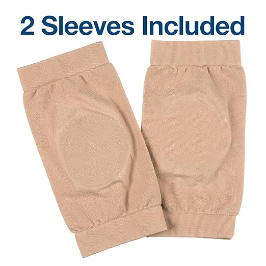 ZenToes Ankle Bone Protection Socks Malleolar Sleeves with Gel Pads for Boots, Skates, Splints, Braces - 1 Pair | Cushions ankle bones in work boots, skates, splints & braces. Helps reduce rubbing and pressure. Washable, reusable