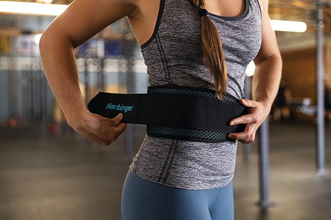 Harbinger Weightlifting Belt - Red, 4.5 Inch, Small