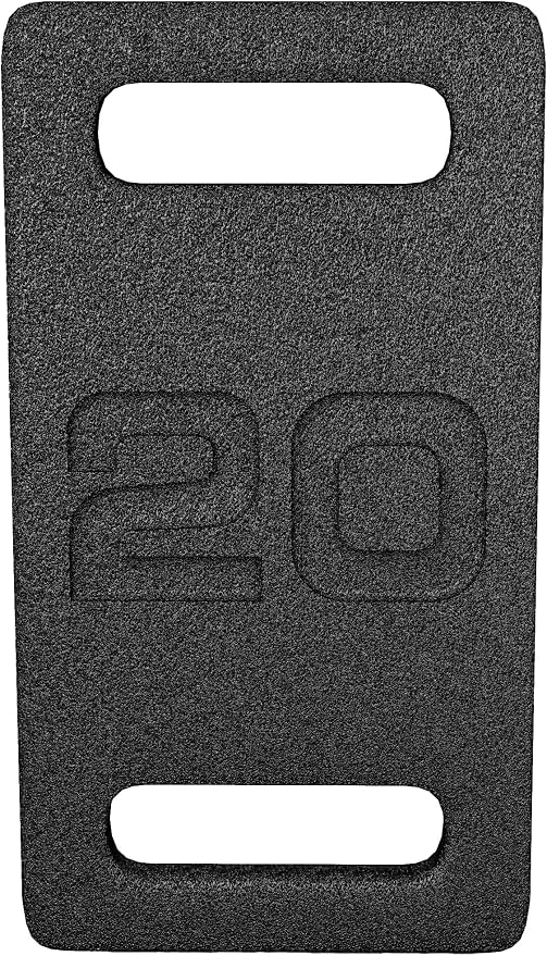 HULKFIT Cast Iron Weight Plate for Strength Training, Weighted Walking, Hiking, Rucking, Squats & Home Gym Exercises