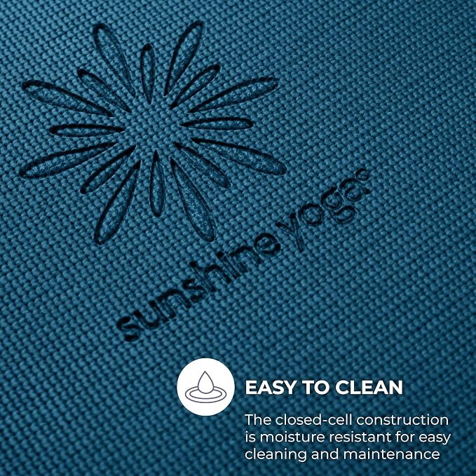 Voyage 5mm Studio Yoga Mats, 6 Pack, 72x24in | Extra Long, Anti-Tear Exercise Mats for Workout, Stretching, Fitness - Non Slip Gym Mats for Home, Schools and Studios