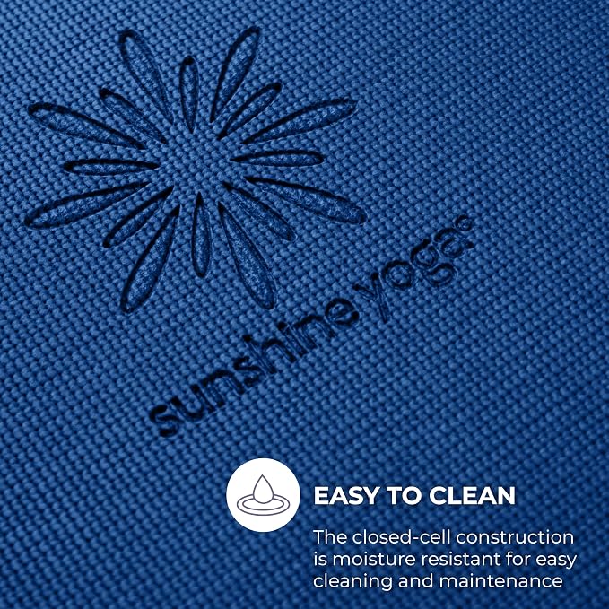 Voyage 5mm Studio Yoga Mats, 6 Pack, 72x24in | Extra Long, Anti-Tear Exercise Mats for Workout, Stretching, Fitness - Non Slip Gym Mats for Home, Schools and Studios