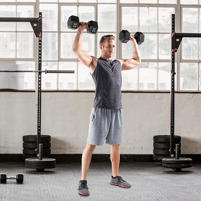 CAP Barbell Cast Iron Hex Dumbbell | Multiple Options