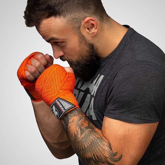 Hayabusa 4.0 Perfect Stretch Boxing Hand Wraps | Boxing Hand Wraps, Boxing Wraps, Muay Thai Hand Wraps, Wrist Wraps Boxing, Hand Wraps for Boxing Gloves, 180 Inch Hand Wraps